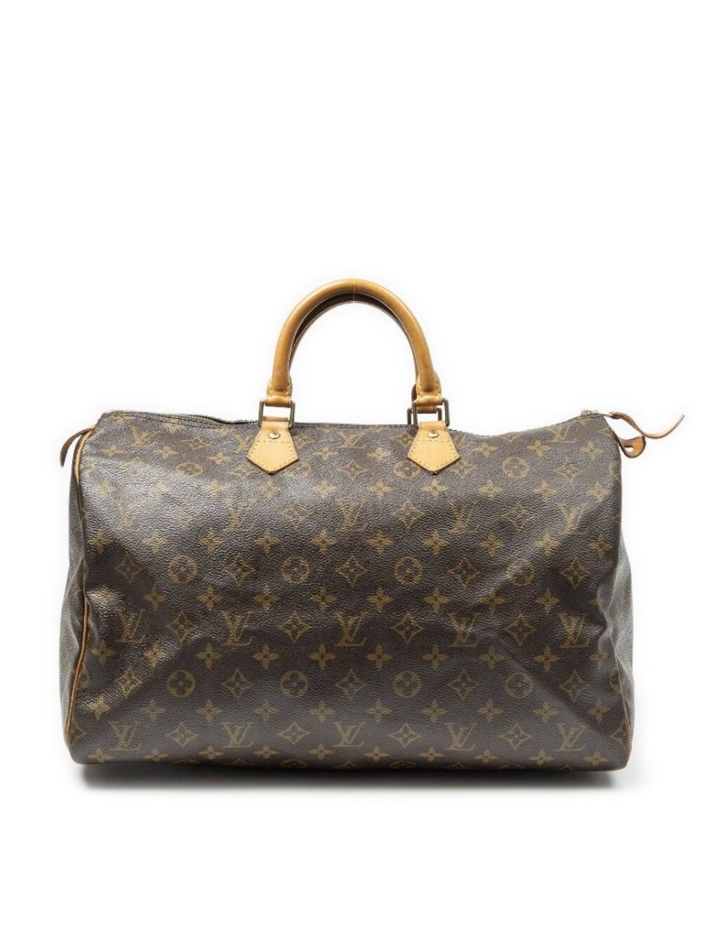 Louis Vuitton Speedy Brown Monogram Canvas Handbag